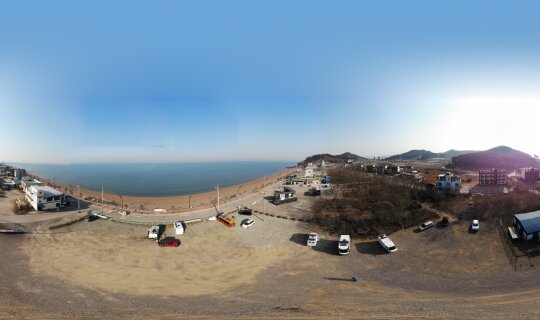 제부도 임시 공영 주차장