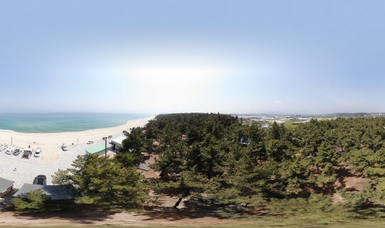 연곡해변 솔향기캠핑장