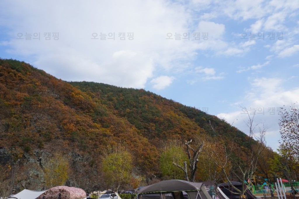 산으로 캠핑장