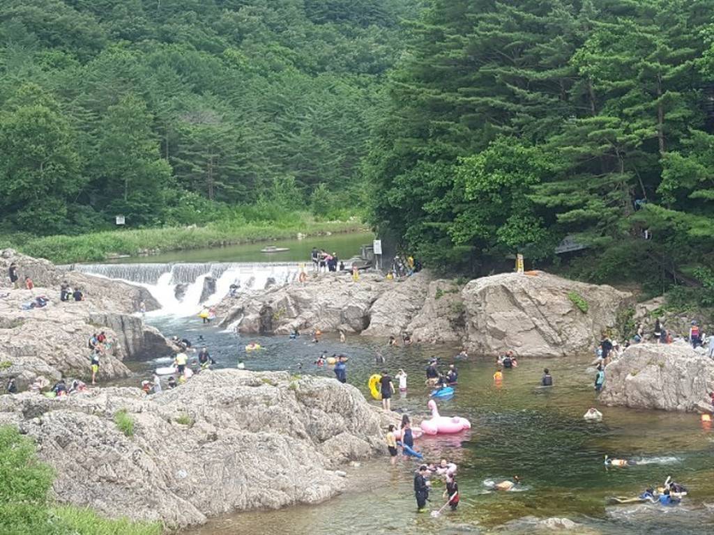 백담정 캠핑장