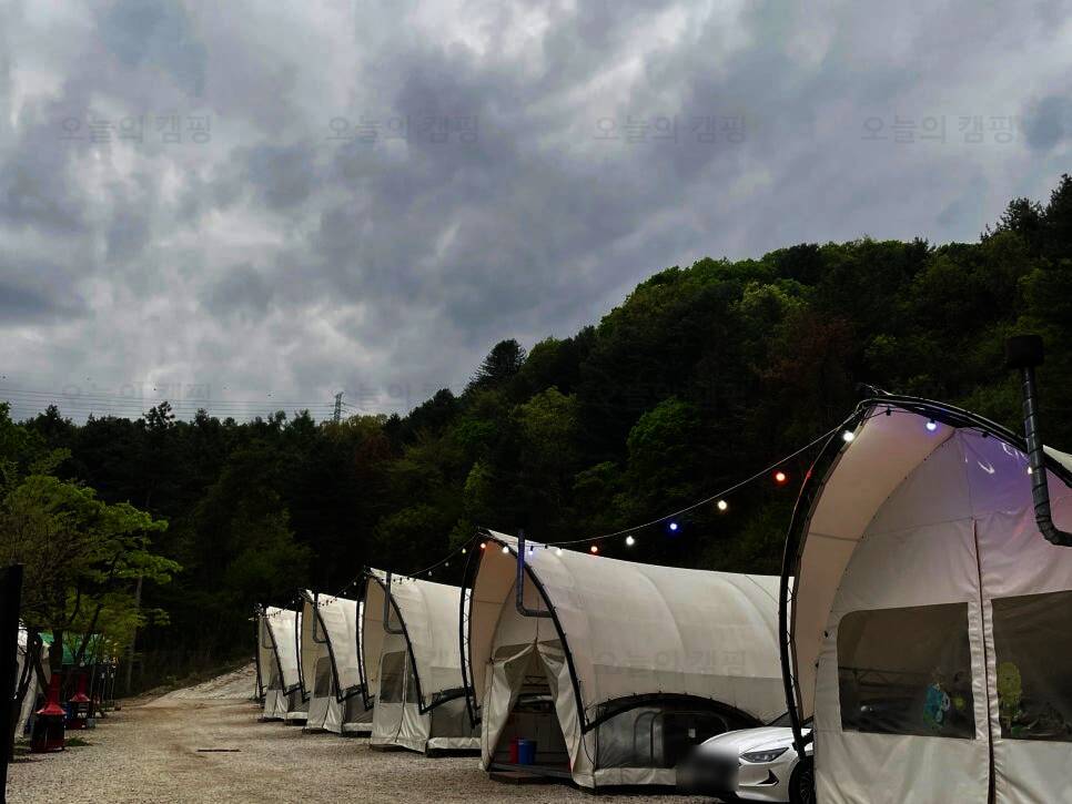 개울가에캠핑관광농원