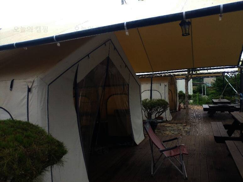 톱머리 글램핑장