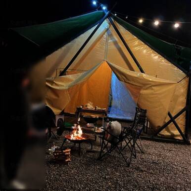 홍천강 이야기 글램핑