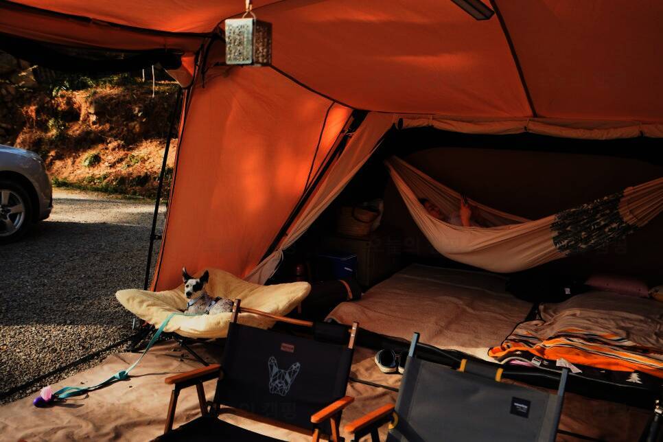 화개 캠핑장 쉼