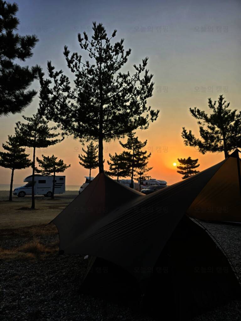 삼포 해변 야영장