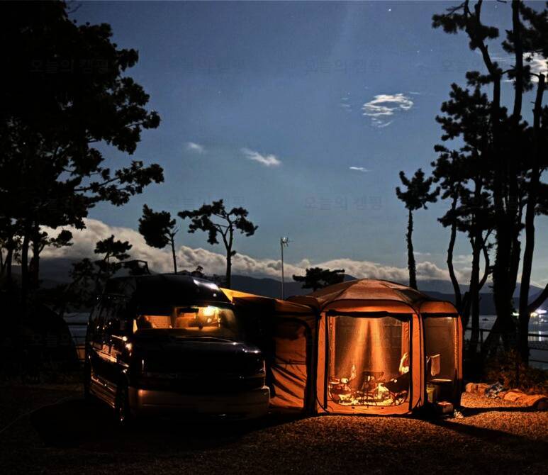 산달바다 캠핑장