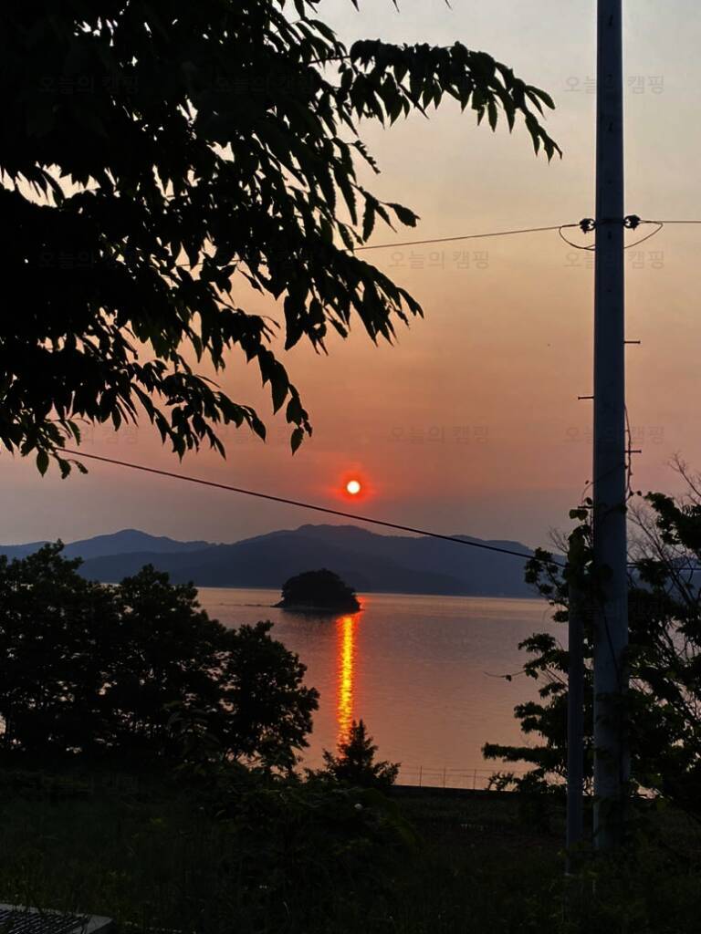노을빛바다 캠핑장