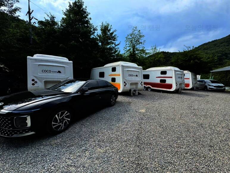 석산계곡 코코비발디 글램핑  카라반 오토캠핑장
