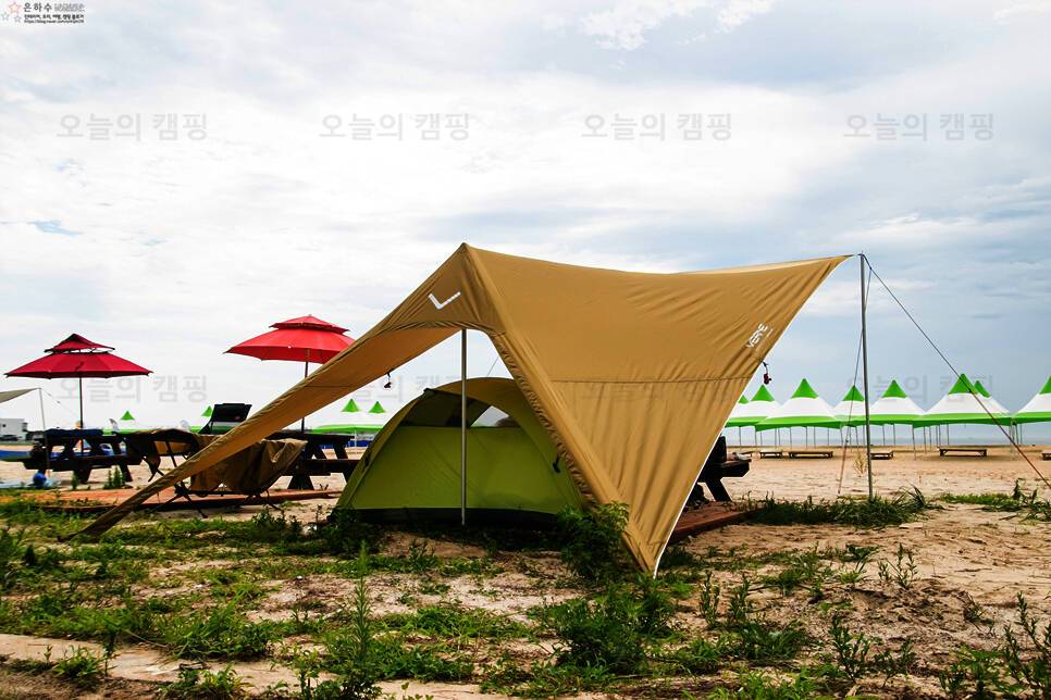 봉수대해변 야영장