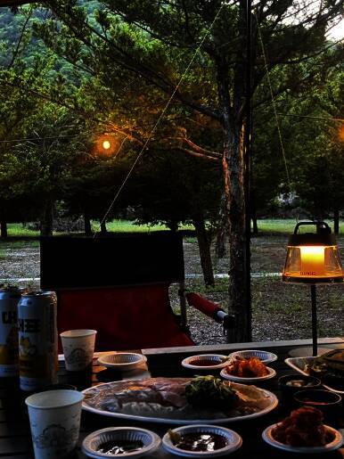 가리왕산 정원 캠핑장